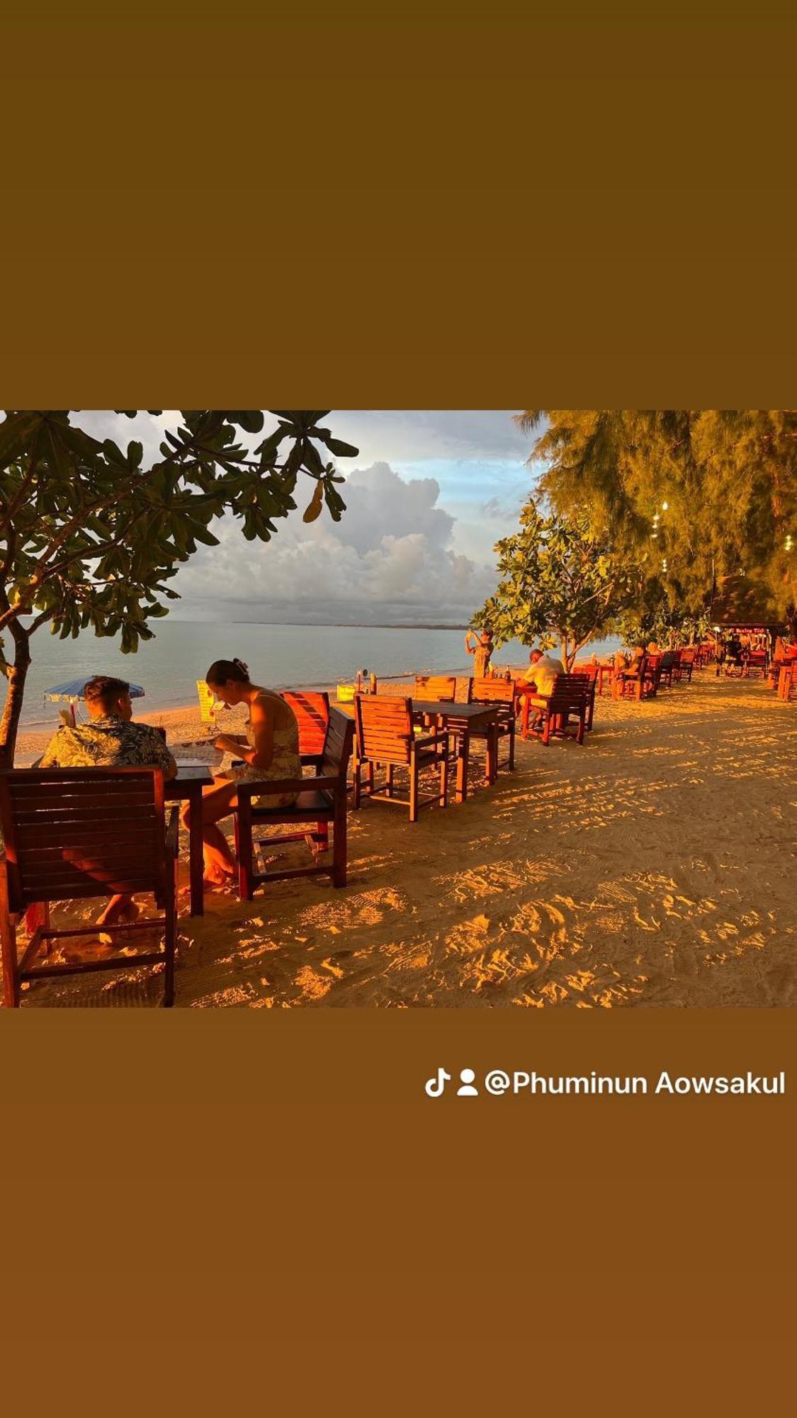 Ao Thong Beach Resort Bang Sak Bagian luar foto